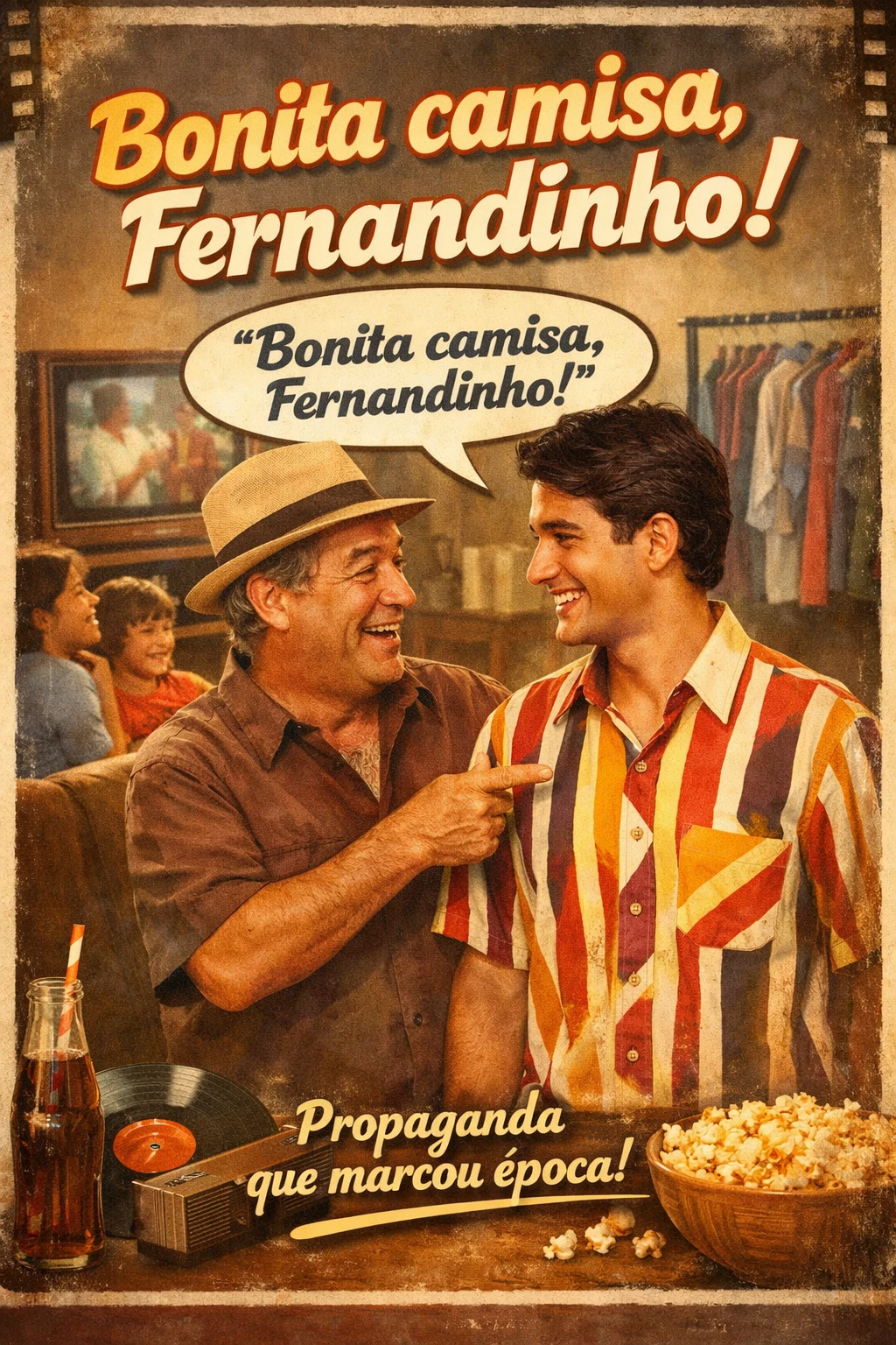 Bonita camisa, Fernandinho! propaganda que marcou época