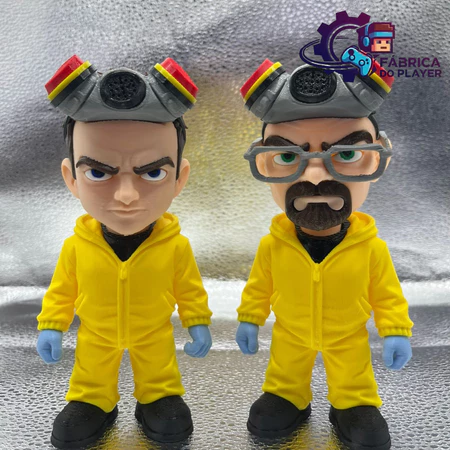 Bonecos Breaking Bad: A Série que Marcou uma Geração em PLA